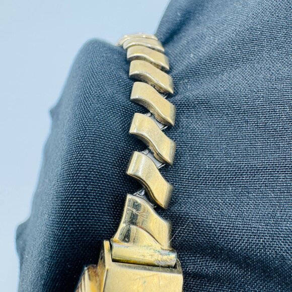 Vtg 1950's Wittnauer Swiss Women's Watch 10k G.F. Kestenmade Band Made in USA - Picture 13 of 16